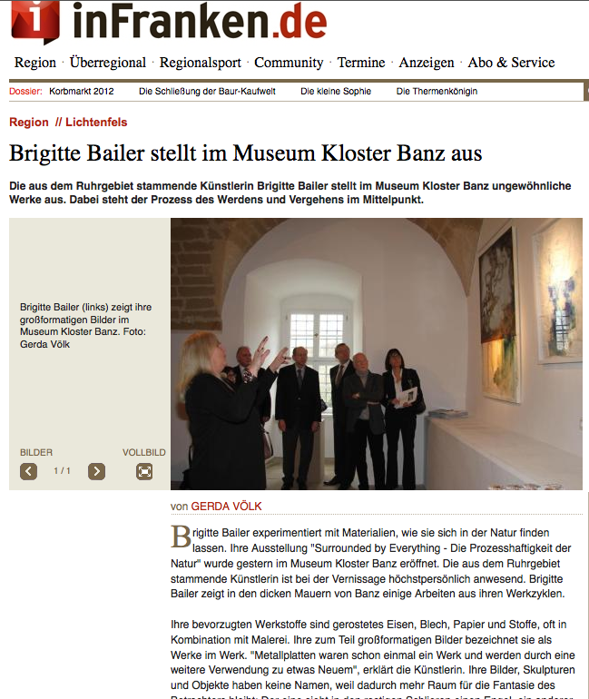 Link zum Artikel Kloster Banz