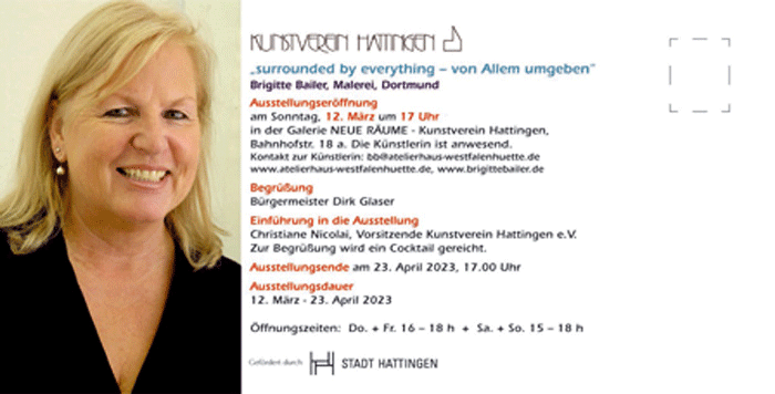 Kunstverein Hattingen Brigitte Bailer